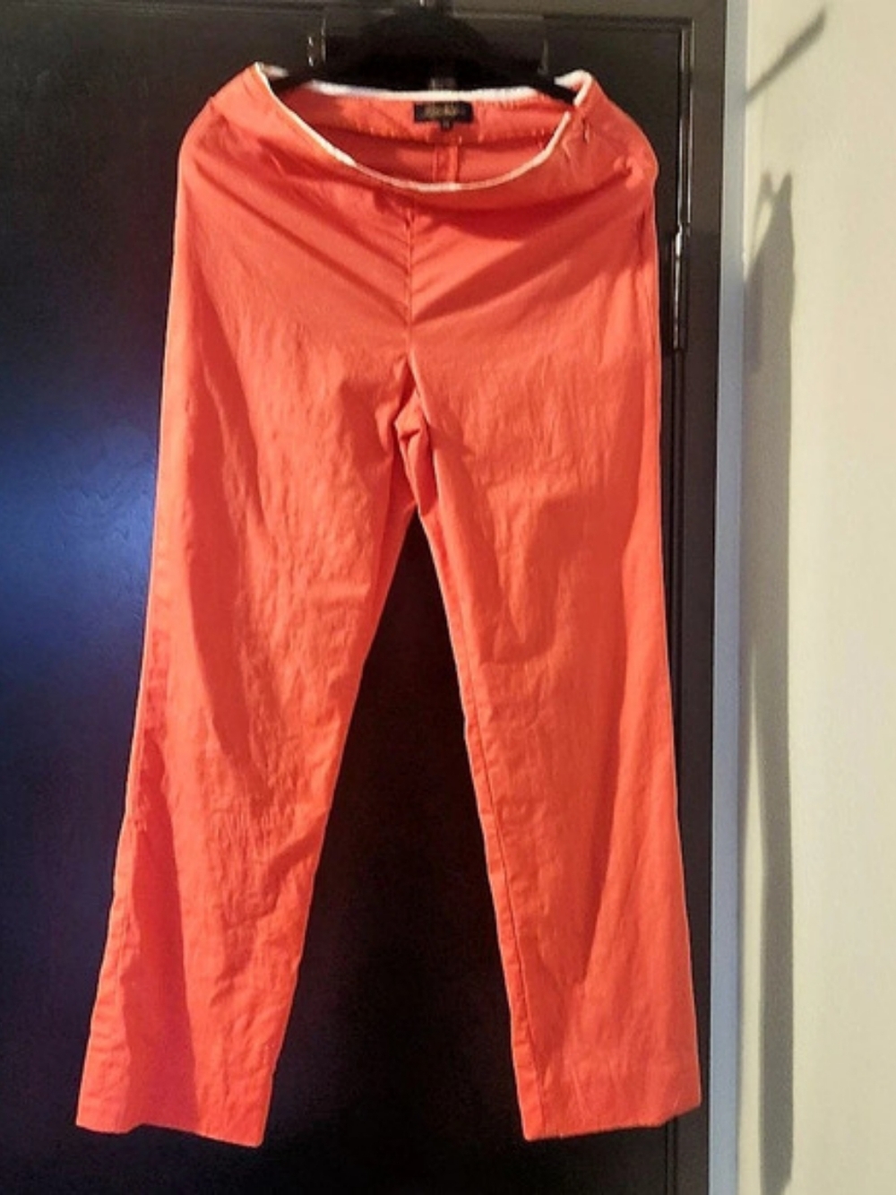 Lisa Raynal Orange Trousers Size 44 Like New